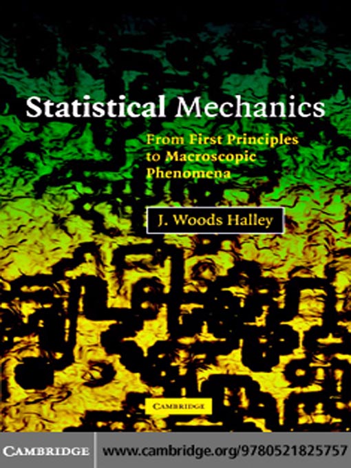 Cover image for Statistical Mechanics